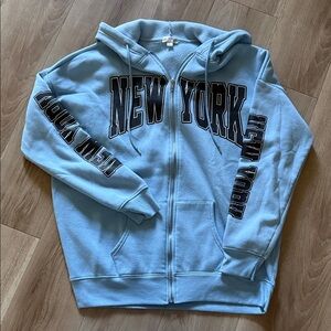 Blue New York Hoodie